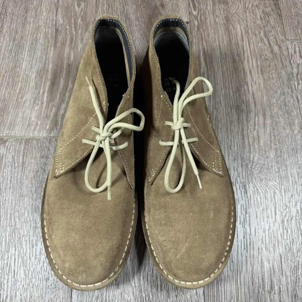 Veldskoen Suede Brown Lace Up Chukka Shoes Men's 10 US